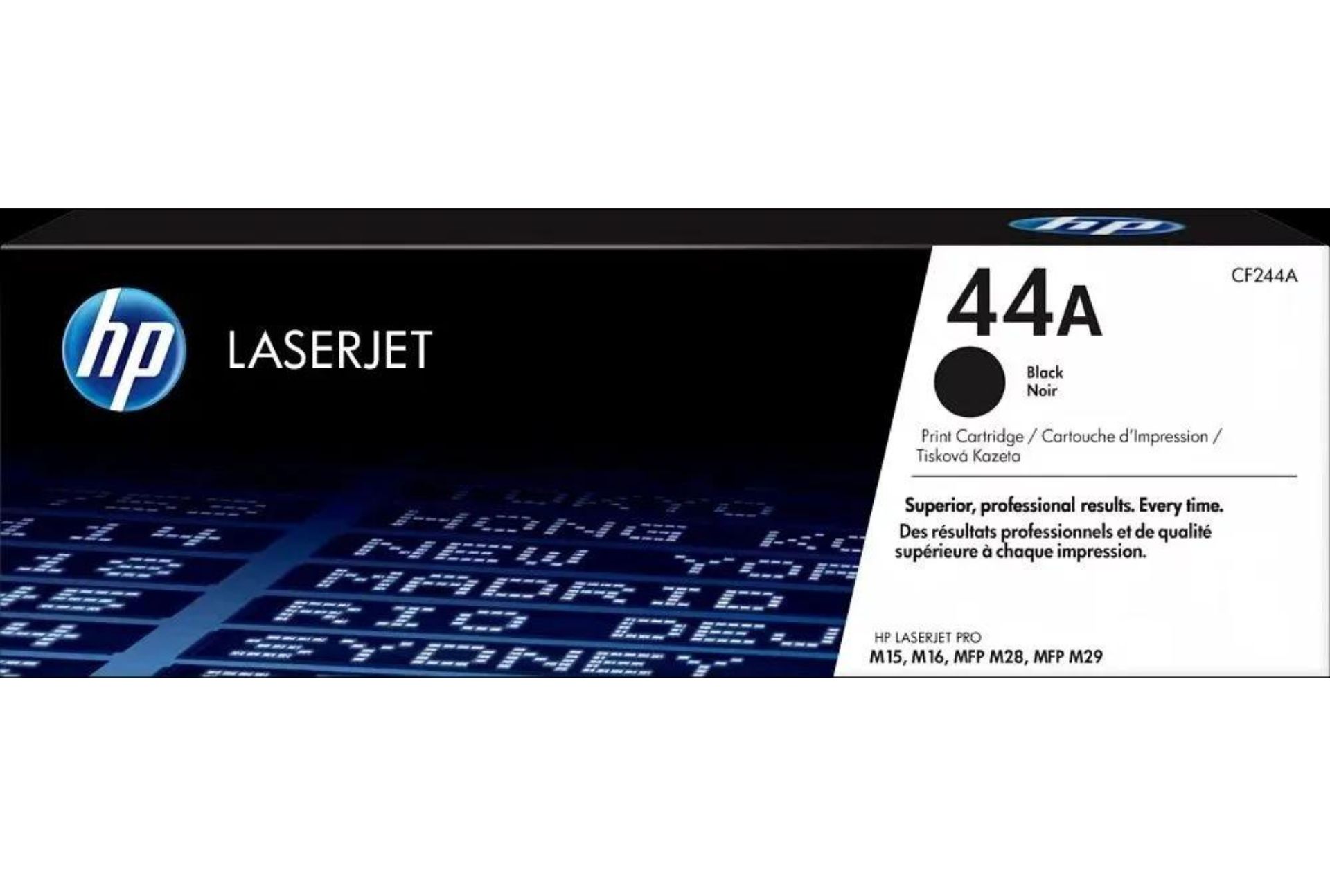 Картридж для лазерного принтера HP 44A (CF244A) черный